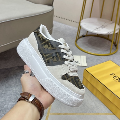 Cheap Fendi Casual Shoes For Women #1243321 Replica Wholesale [$105.00 USD] [ITEM#1243321] on Replica Fendi Casual Shoes