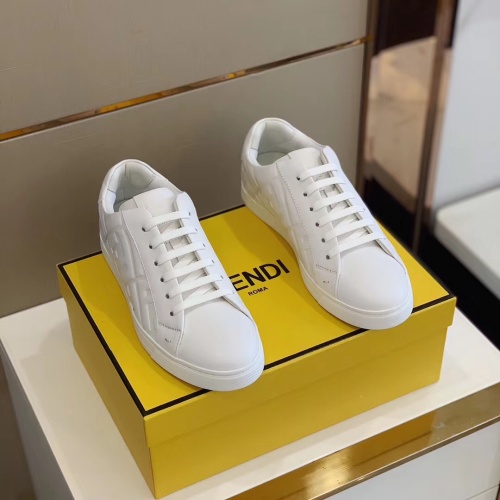 Cheap Fendi Casual Shoes For Men #1243345 Replica Wholesale [$72.00 USD] [ITEM#1243345] on Replica Fendi Casual Shoes