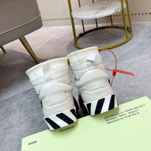 Cheap Off-White High Tops Shoes For Men #1243396 Replica Wholesale [$102.00 USD] [ITEM#1243396] on Replica Off-White High Tops Shoes