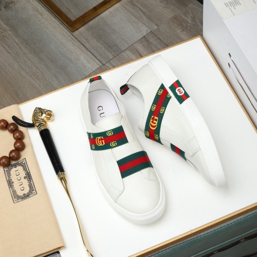 Cheap Gucci Casual Shoes For Men #1243406 Replica Wholesale [$82.00 USD] [ITEM#1243406] on Replica Gucci Casual Shoes