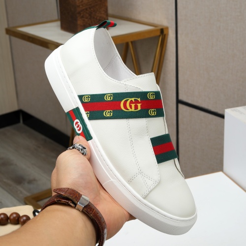 Cheap Gucci Casual Shoes For Men #1243406 Replica Wholesale [$82.00 USD] [ITEM#1243406] on Replica Gucci Casual Shoes