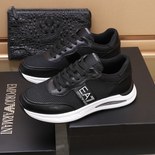 Cheap Armani Casual Shoes For Men #1243418 Replica Wholesale [$88.00 USD] [ITEM#1243418] on Replica Armani Casual Shoes