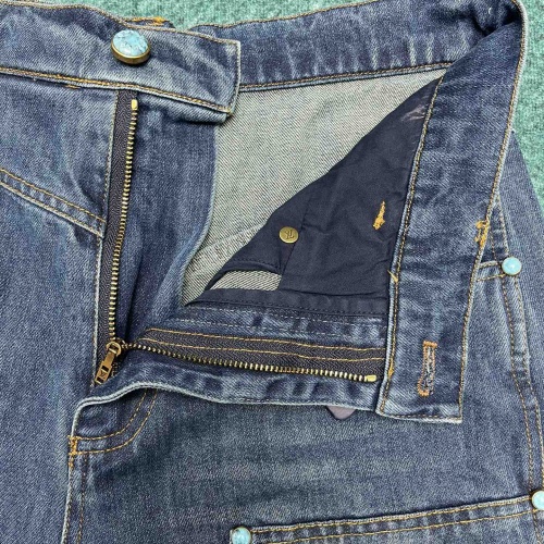 Cheap Louis Vuitton LV Jeans For Unisex #1243420 Replica Wholesale [$92.00 USD] [ITEM#1243420] on Replica Louis Vuitton LV Jeans