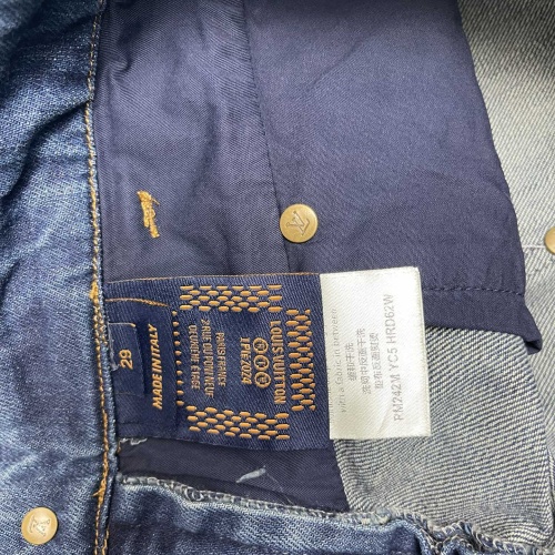 Cheap Louis Vuitton LV Jeans For Unisex #1243420 Replica Wholesale [$92.00 USD] [ITEM#1243420] on Replica Louis Vuitton LV Jeans