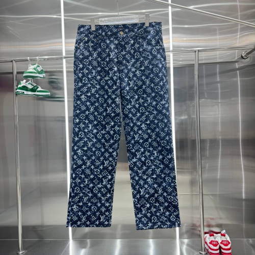 Cheap Louis Vuitton LV Jeans For Unisex #1243424 Replica Wholesale [$60.00 USD] [ITEM#1243424] on Replica Louis Vuitton LV Jeans