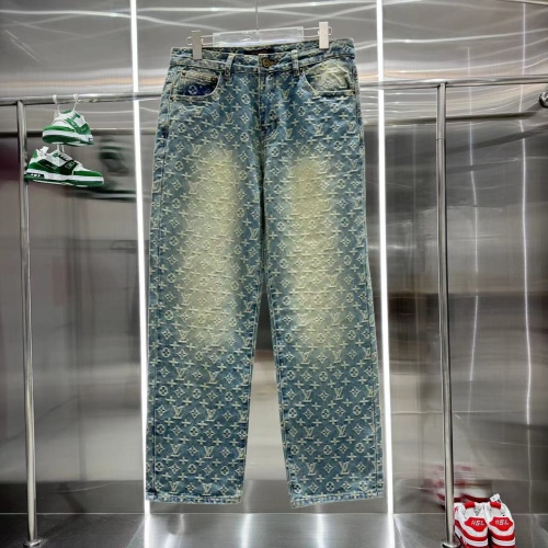 Cheap Louis Vuitton LV Jeans For Unisex #1243428 Replica Wholesale [$56.00 USD] [ITEM#1243428] on Replica Louis Vuitton LV Jeans