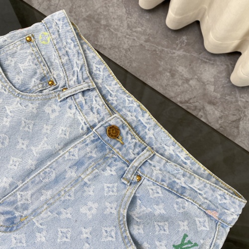 Cheap Louis Vuitton LV Jeans For Unisex #1243433 Replica Wholesale [$56.00 USD] [ITEM#1243433] on Replica Louis Vuitton LV Jeans