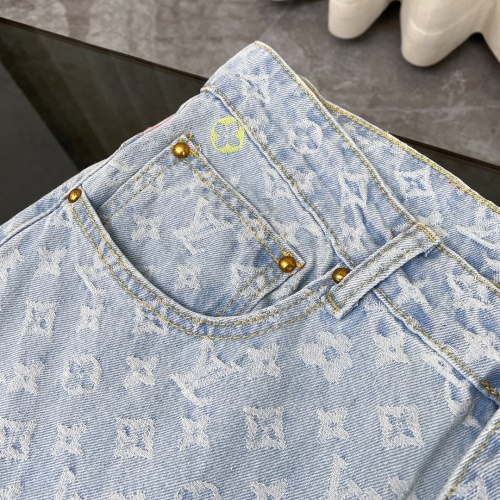 Cheap Louis Vuitton LV Jeans For Unisex #1243433 Replica Wholesale [$56.00 USD] [ITEM#1243433] on Replica Louis Vuitton LV Jeans