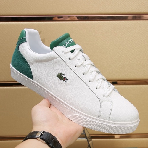 Cheap Lacoste Casual Shoes For Men #1243436 Replica Wholesale [$88.00 USD] [ITEM#1243436] on Replica Lacoste Casual Shoes