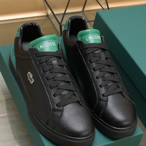 Cheap Lacoste Casual Shoes For Men #1243437 Replica Wholesale [$88.00 USD] [ITEM#1243437] on Replica Lacoste Casual Shoes