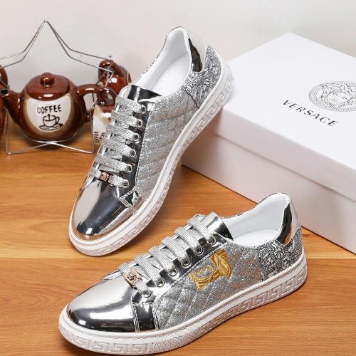 Cheap Versace Casual Shoes For Men #1243475 Replica Wholesale [$68.00 USD] [ITEM#1243475] on Replica Versace Casual Shoes