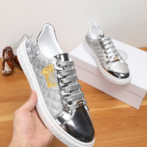 Cheap Versace Casual Shoes For Men #1243475 Replica Wholesale [$68.00 USD] [ITEM#1243475] on Replica Versace Casual Shoes