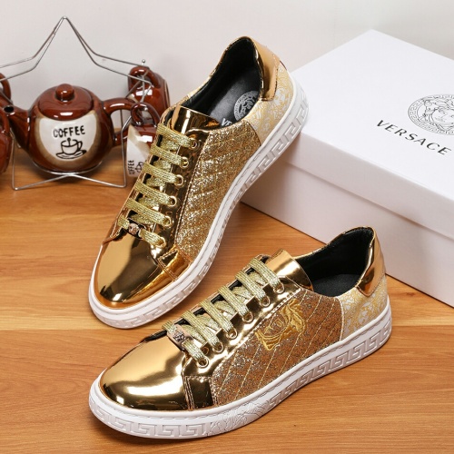 Cheap Versace Casual Shoes For Men #1243476 Replica Wholesale [$68.00 USD] [ITEM#1243476] on Replica Versace Casual Shoes