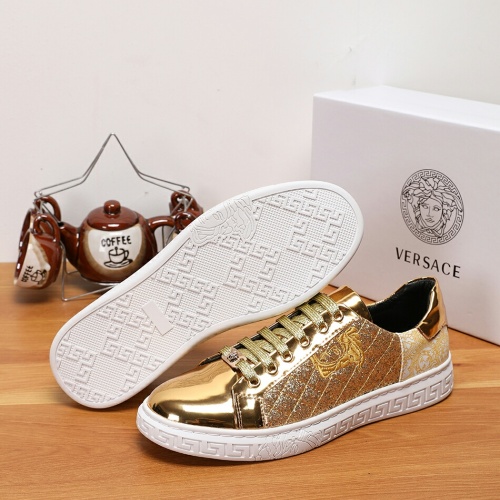 Cheap Versace Casual Shoes For Men #1243476 Replica Wholesale [$68.00 USD] [ITEM#1243476] on Replica Versace Casual Shoes