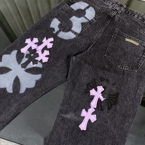 Cheap Chrome Hearts Jeans For Unisex #1243523 Replica Wholesale [$76.00 USD] [ITEM#1243523] on Replica Chrome Hearts Jeans