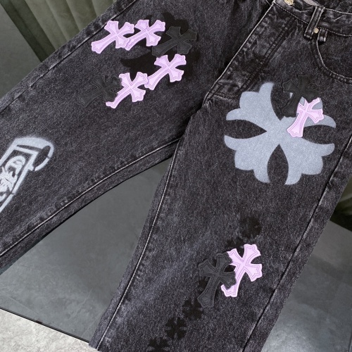 Cheap Chrome Hearts Jeans For Unisex #1243523 Replica Wholesale [$76.00 USD] [ITEM#1243523] on Replica Chrome Hearts Jeans