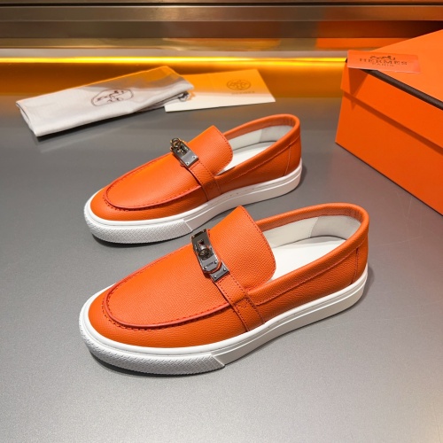 Cheap Hermes Casual Shoes For Men #1243534 Replica Wholesale [$125.00 USD] [ITEM#1243534] on Replica Hermes Casual Shoes