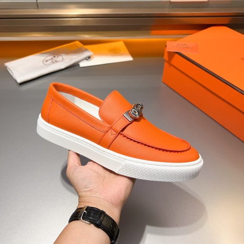 Cheap Hermes Casual Shoes For Men #1243534 Replica Wholesale [$125.00 USD] [ITEM#1243534] on Replica Hermes Casual Shoes