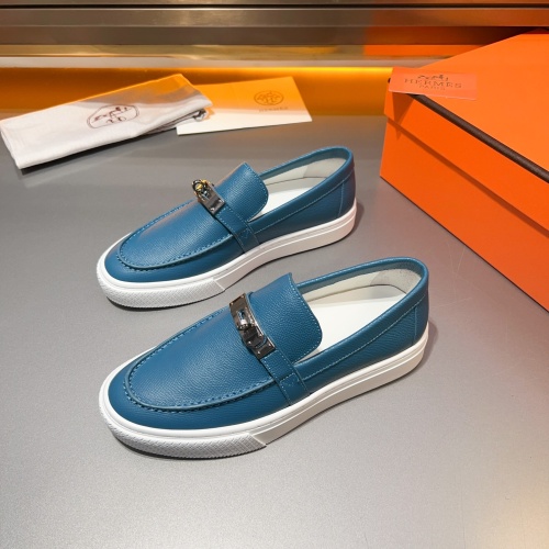 Cheap Hermes Casual Shoes For Men #1243535 Replica Wholesale [$125.00 USD] [ITEM#1243535] on Replica Hermes Casual Shoes