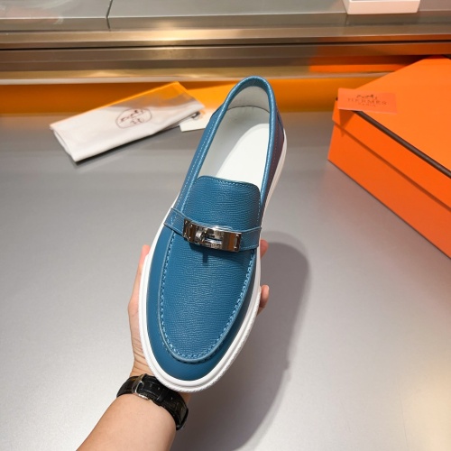 Cheap Hermes Casual Shoes For Men #1243535 Replica Wholesale [$125.00 USD] [ITEM#1243535] on Replica Hermes Casual Shoes