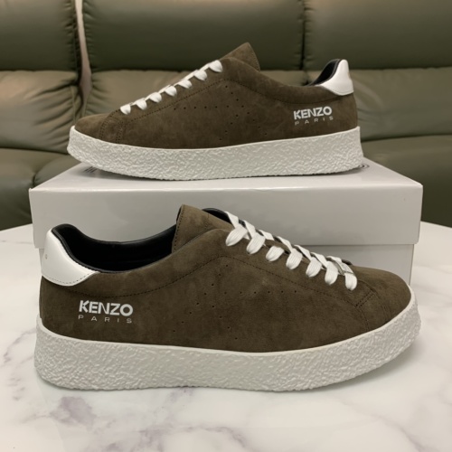 Cheap Kenzo Casual Shoes For Men #1243545 Replica Wholesale [$92.00 USD] [ITEM#1243545] on Replica Kenzo Casual Shoes