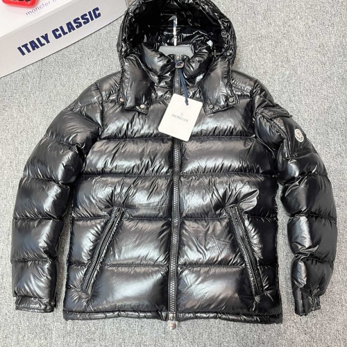 Cheap Moncler Down Feather Coat Long Sleeved For Unisex #1243571 Replica Wholesale [$125.00 USD] [ITEM#1243571] on Replica Moncler Down Feather Coat