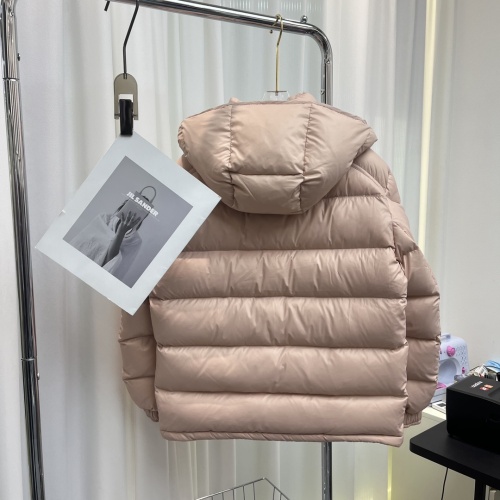 Cheap Moncler Down Feather Coat Long Sleeved For Women #1243575 Replica Wholesale [$140.00 USD] [ITEM#1243575] on Replica Moncler Down Feather Coat