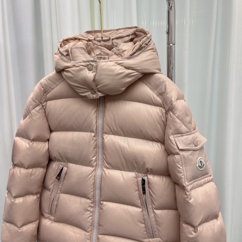 Cheap Moncler Down Feather Coat Long Sleeved For Women #1243575 Replica Wholesale [$140.00 USD] [ITEM#1243575] on Replica Moncler Down Feather Coat