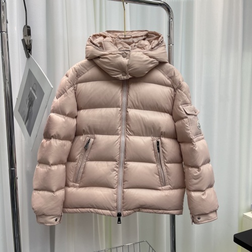 Cheap Moncler Down Feather Coat Long Sleeved For Women #1243575 Replica Wholesale [$140.00 USD] [ITEM#1243575] on Replica Moncler Down Feather Coat