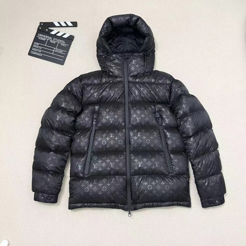 Cheap Louis Vuitton LV Down Feather Coat Long Sleeved For Unisex #1243577 Replica Wholesale [$247.93 USD] [ITEM#1243577] on Replica Louis Vuitton LV Down Feather Coat