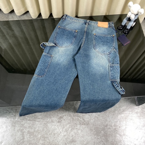 Cheap Louis Vuitton LV Jeans For Unisex #1243591 Replica Wholesale [$68.00 USD] [ITEM#1243591] on Replica Louis Vuitton LV Jeans