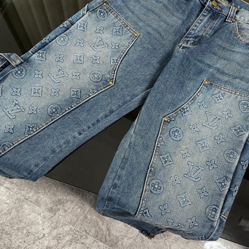 Cheap Louis Vuitton LV Jeans For Unisex #1243591 Replica Wholesale [$68.00 USD] [ITEM#1243591] on Replica Louis Vuitton LV Jeans