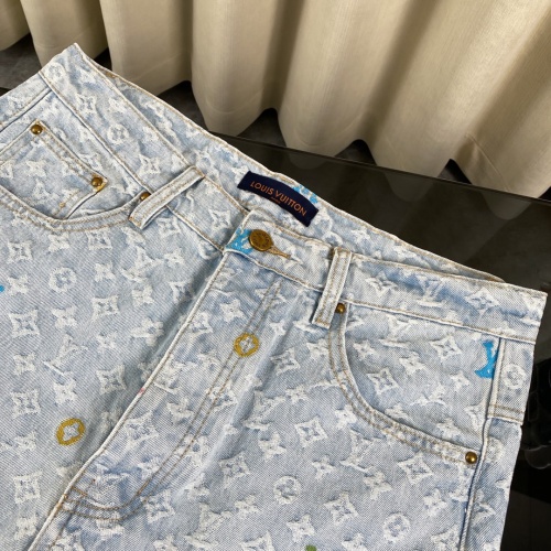 Cheap Louis Vuitton LV Jeans For Unisex #1243605 Replica Wholesale [$72.00 USD] [ITEM#1243605] on Replica Louis Vuitton LV Jeans