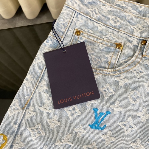 Cheap Louis Vuitton LV Jeans For Unisex #1243605 Replica Wholesale [$72.00 USD] [ITEM#1243605] on Replica Louis Vuitton LV Jeans