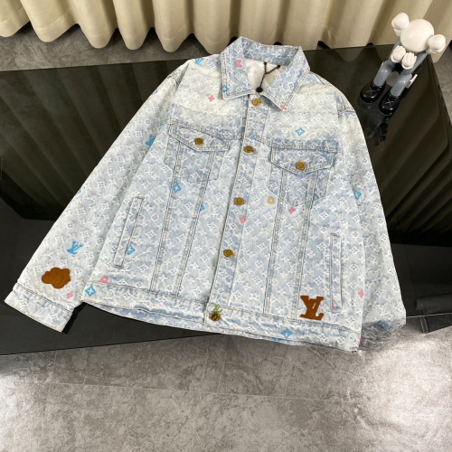 Cheap Louis Vuitton LV Jackets Long Sleeved For Unisex #1243613 Replica Wholesale [$88.00 USD] [ITEM#1243613] on Replica Louis Vuitton LV Jackets