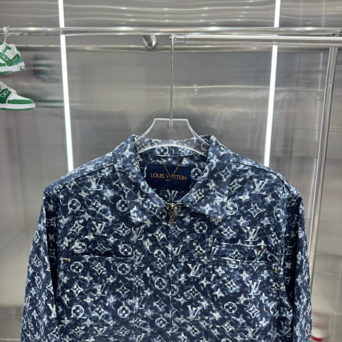 Cheap Louis Vuitton LV Jackets Long Sleeved For Unisex #1243626 Replica Wholesale [$76.00 USD] [ITEM#1243626] on Replica Louis Vuitton LV Jackets