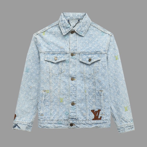 Cheap Louis Vuitton LV Jackets Long Sleeved For Unisex #1243642 Replica Wholesale [$82.00 USD] [ITEM#1243642] on Replica Louis Vuitton LV Jackets