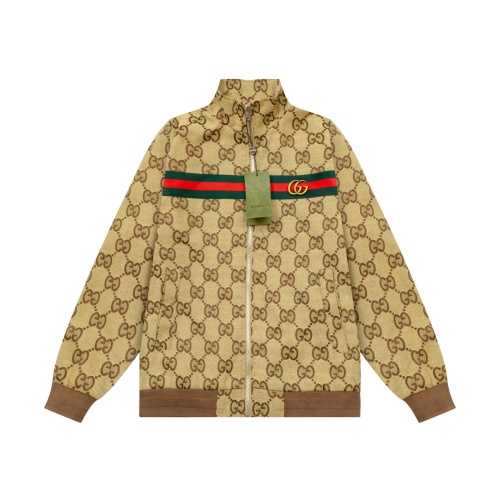 Cheap Gucci Jackets Long Sleeved For Men #1243680 Replica Wholesale [$85.00 USD] [ITEM#1243680] on Replica Gucci Jackets