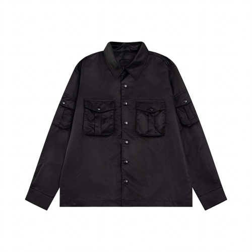 Cheap Prada Jackets Long Sleeved For Unisex #1243696 Replica Wholesale [$82.00 USD] [ITEM#1243696] on Replica Prada Jackets