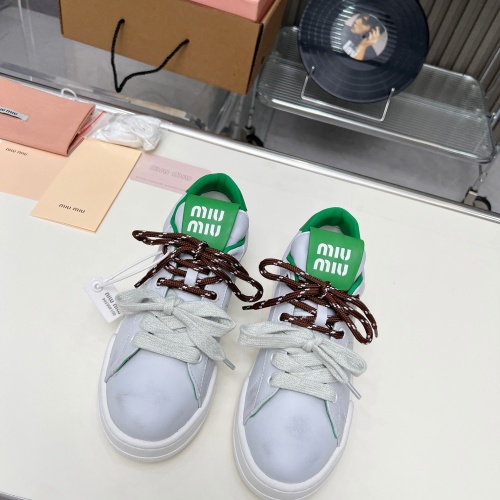 Cheap MIU MIU Casual Shoes For Women #1243711 Replica Wholesale [$100.00 USD] [ITEM#1243711] on Replica MIU MIU Casual Shoes