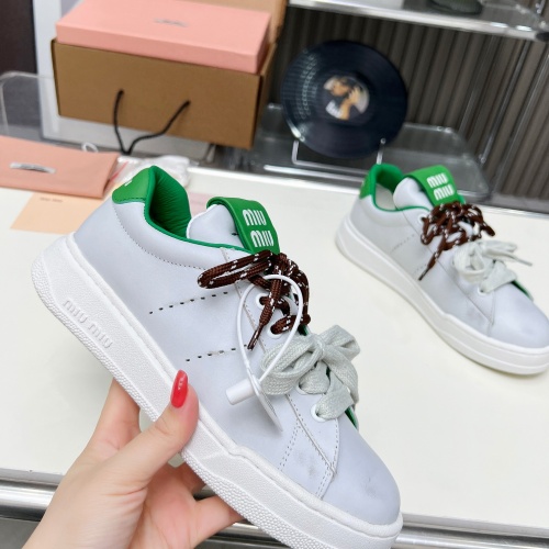 Cheap MIU MIU Casual Shoes For Women #1243711 Replica Wholesale [$100.00 USD] [ITEM#1243711] on Replica MIU MIU Casual Shoes