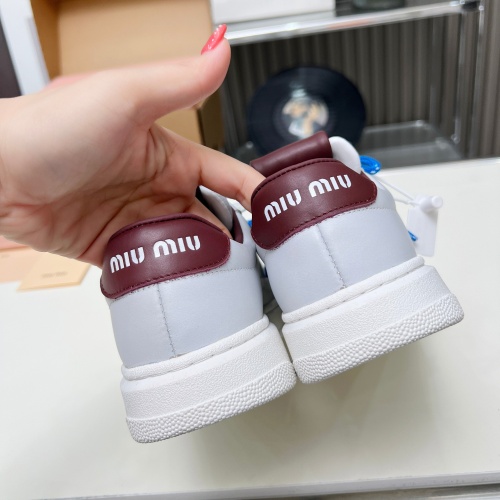 Cheap MIU MIU Casual Shoes For Women #1243712 Replica Wholesale [$100.00 USD] [ITEM#1243712] on Replica MIU MIU Casual Shoes