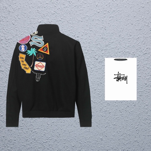 Cheap Stussy Jackets Long Sleeved For Unisex #1243715 Replica Wholesale [$80.00 USD] [ITEM#1243715] on Replica Stussy Jackets