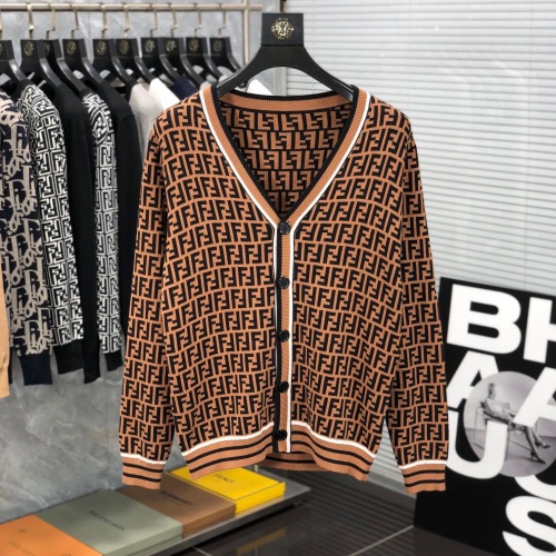 Cheap Fendi Sweaters Long Sleeved For Unisex #1243751 Replica Wholesale [$68.00 USD] [ITEM#1243751] on Replica Fendi Sweaters