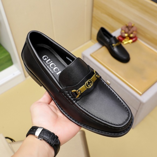 Cheap Gucci Oxfords Shoes For Men #1243754 Replica Wholesale [$85.00 USD] [ITEM#1243754] on Replica Gucci Oxfords Shoes