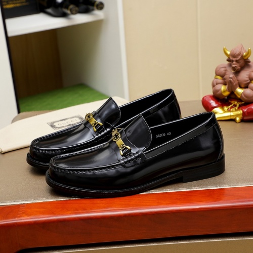 Cheap Gucci Oxfords Shoes For Men #1243755 Replica Wholesale [$85.00 USD] [ITEM#1243755] on Replica Gucci Oxfords Shoes