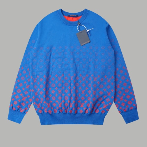 Cheap Louis Vuitton LV Sweaters Long Sleeved For Unisex #1243761 Replica Wholesale [$56.00 USD] [ITEM#1243761] on Replica Louis Vuitton LV Sweaters