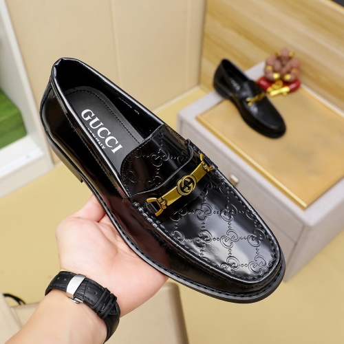 Cheap Gucci Oxfords Shoes For Men #1243764 Replica Wholesale [$85.00 USD] [ITEM#1243764] on Replica Gucci Oxfords Shoes