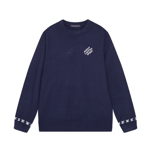 Cheap Louis Vuitton LV Sweaters Long Sleeved For Unisex #1243765 Replica Wholesale [$64.00 USD] [ITEM#1243765] on Replica Louis Vuitton LV Sweaters