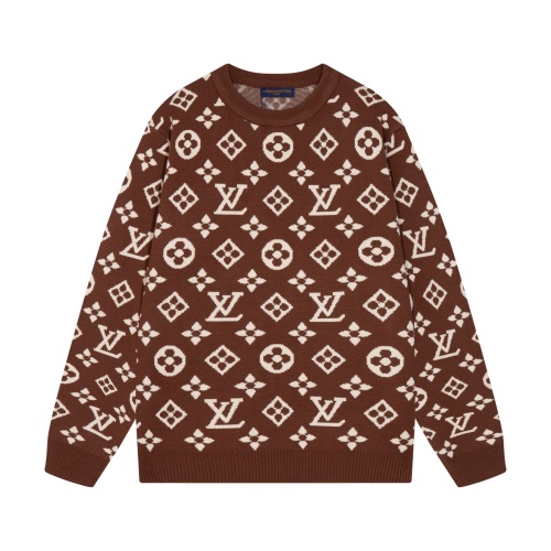 Cheap Louis Vuitton LV Sweaters Long Sleeved For Unisex #1243768 Replica Wholesale [$64.00 USD] [ITEM#1243768] on Replica Louis Vuitton LV Sweaters